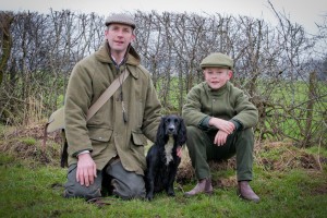 Gundog training lesson with gundog photography.